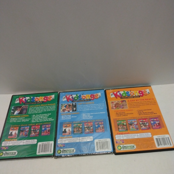 💛💙PBS Kid's Songs television show DVDs. (3)💙💛 - Picture 2 of 2